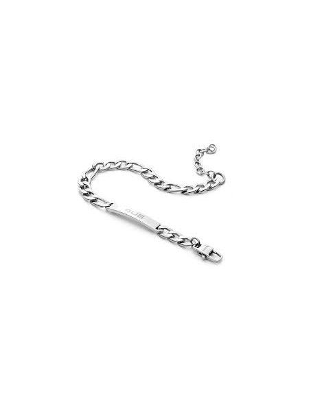 Acquista ora bracciale catena con targa su elefantebianco.jewelry