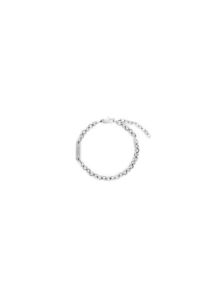 Acquista ora bracciale maglia rollo con targa su elefantebianco.jewelry 2