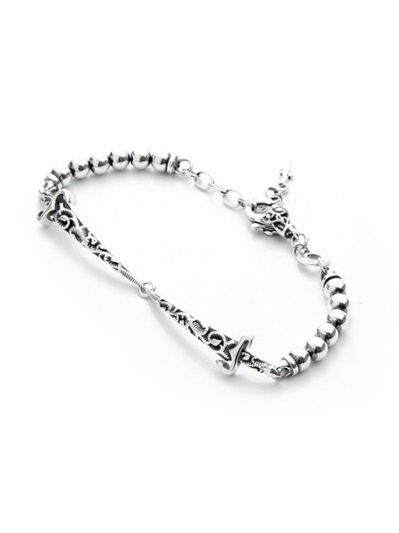 Acquista ora bracciale pallinato pugnale su elefantebianco.jewelry