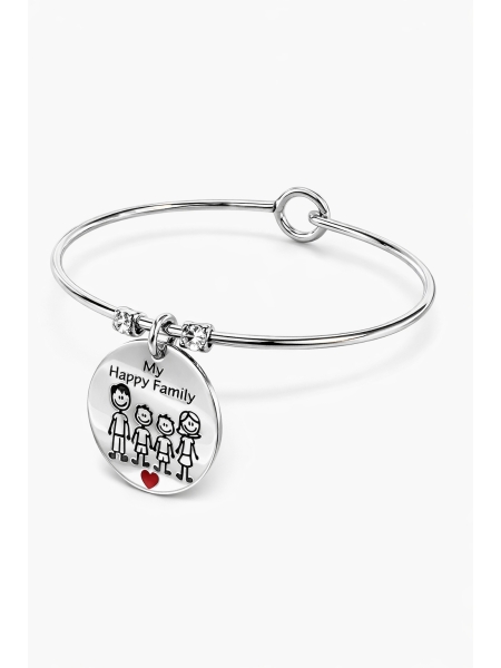 Acquista ora bracciale rigido famiglia su elefantebianco.jewelry