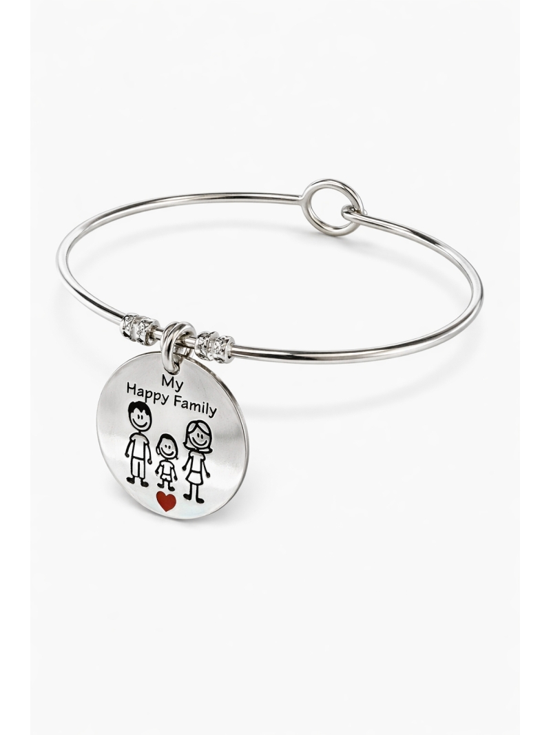 Acquista ora bracciale rigido famiglia su elefantebianco.jewelry
