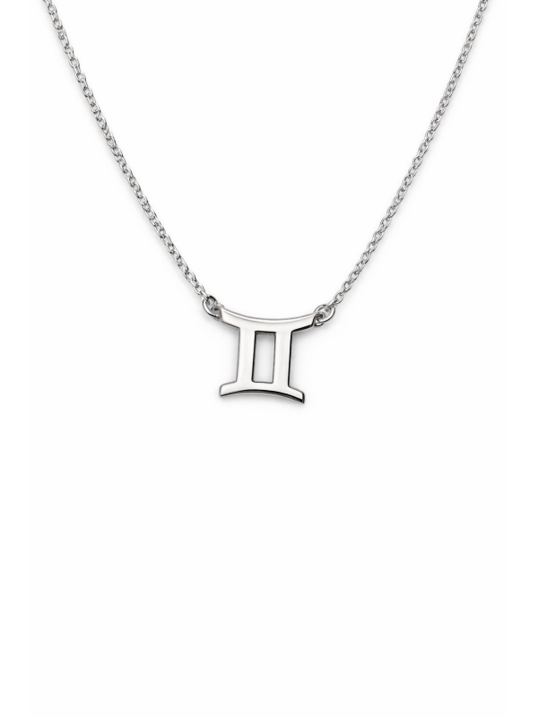 Acquista ora collana segno zodiacale gemelli su elefantebianco.jewelry