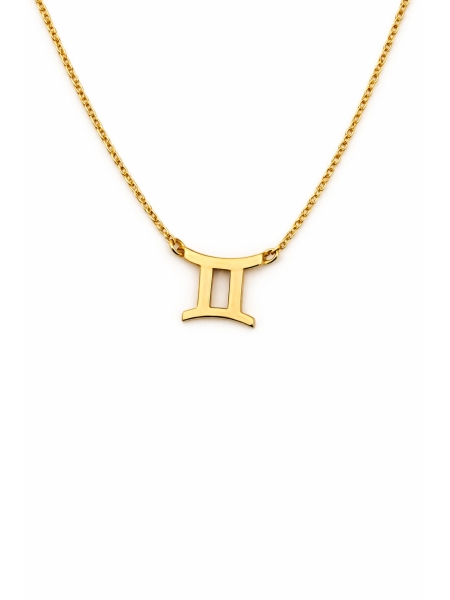 Acquista ora collana segno zodiacale gemelli su elefantebianco.jewelry 2