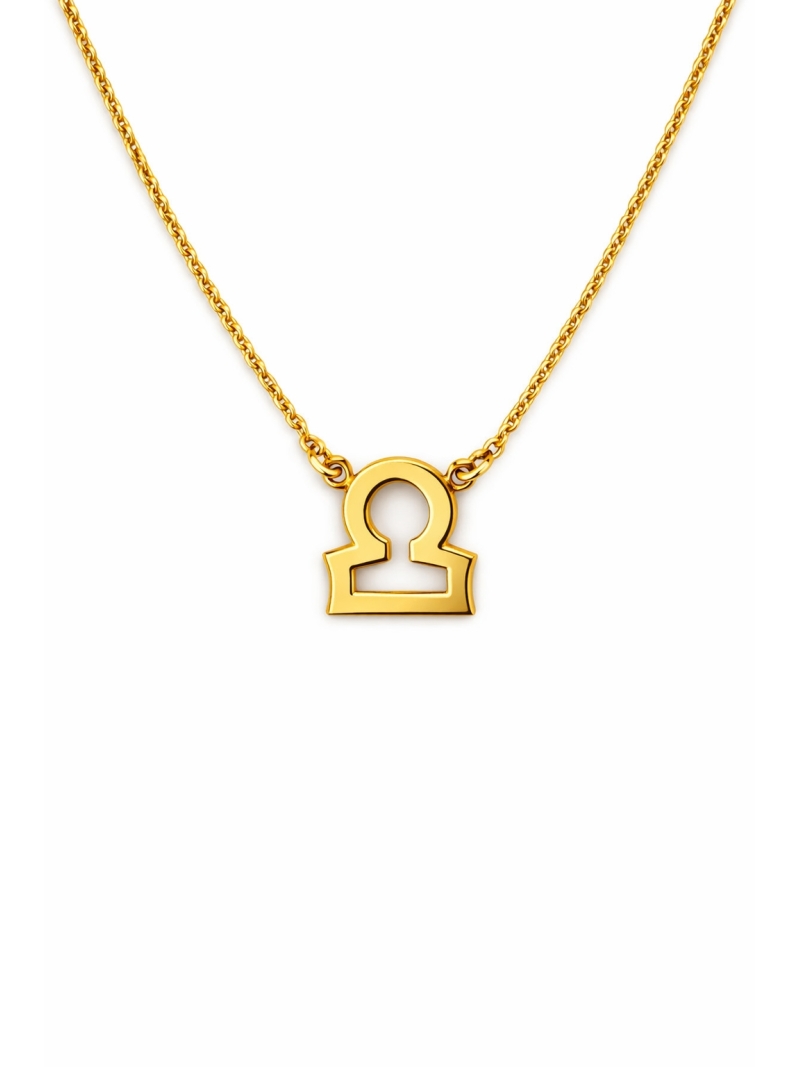Acquista ora collana segno zodiacale bilancia su elefantebianco.jewelry