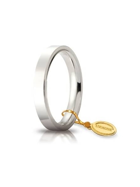 Acquista ora fede cerchi di luce oro bianco 18kt ( 3,5 mm ) su elefantebianco.jewelry