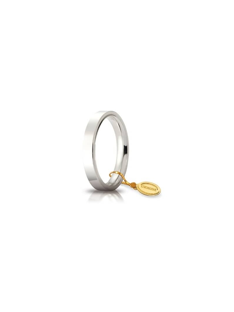 Acquista ora fede cerchi di luce oro bianco 18kt ( 3,5 mm ) su elefantebianco.jewelry
