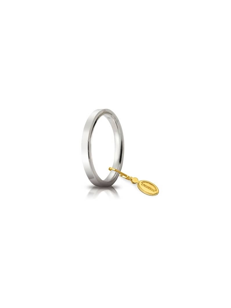 Acquista ora fede cerchi di luce oro bianco 18kt ( 2,5 mm ) su elefantebianco.jewelry