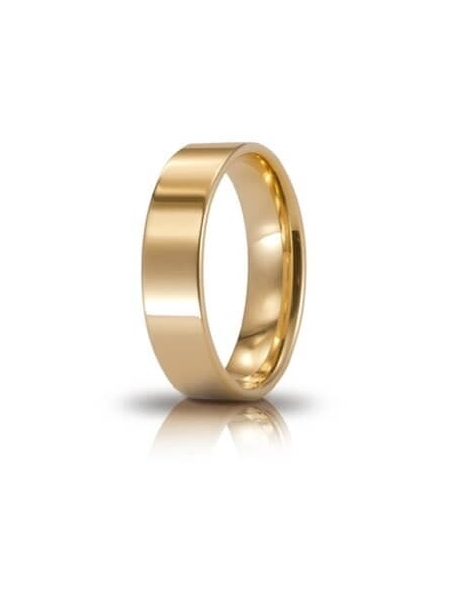 Acquista ora fede cerchi di luce oro giallo 18kt ( 5 mm ) su elefantebianco.jewelry