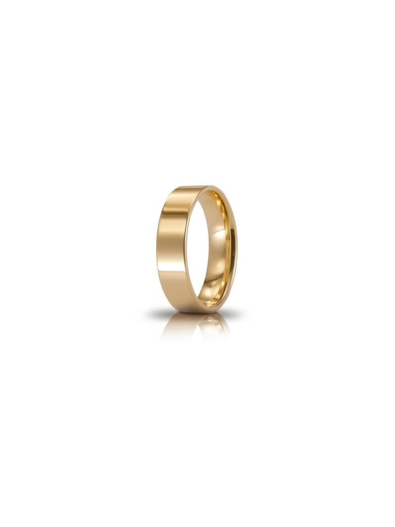 Acquista ora fede cerchi di luce oro giallo 18kt ( 5 mm ) su elefantebianco.jewelry