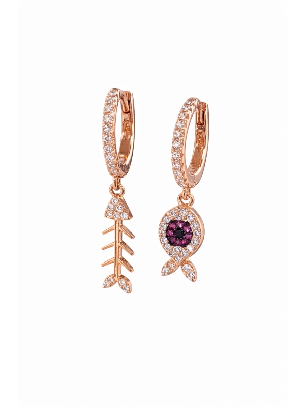 Acquista ora cerchietti losca e pesciolino rose gold su elefantebianco.jewelry
