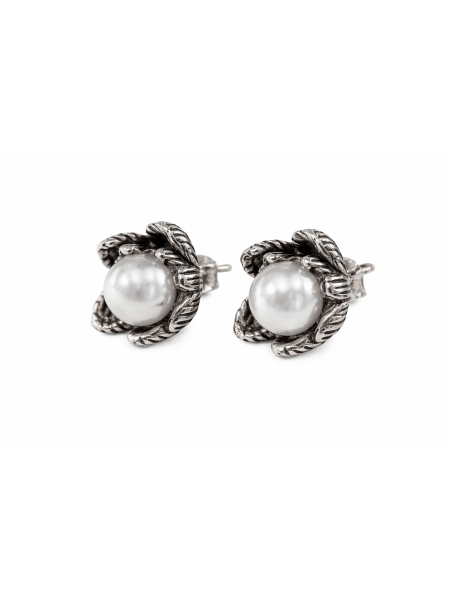 Acquista ora orecchini bocciolo con perla su elefantebianco.jewelry