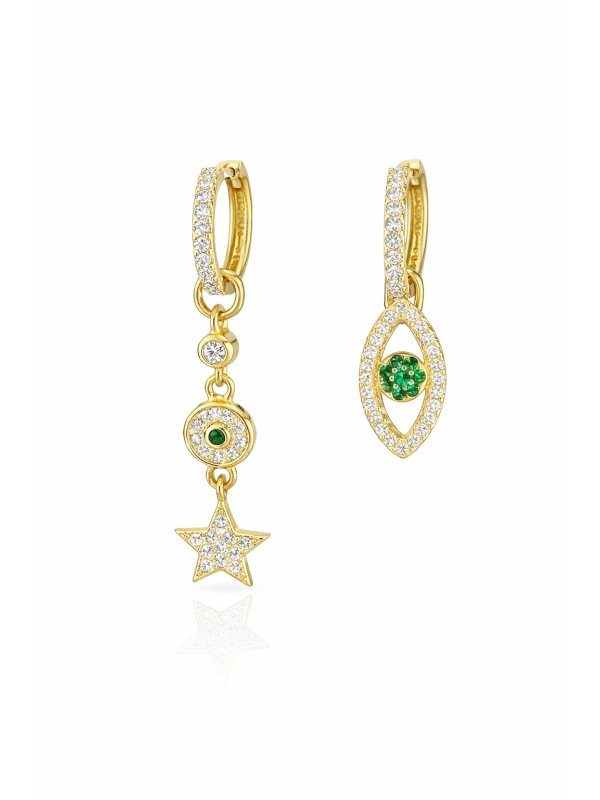 Acquista ora cerchietti occhio e stella su elefantebianco.jewelry