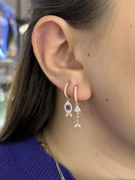 Acquista ora cerchietti losca e pesciolino rose gold su elefantebianco.jewelry 2