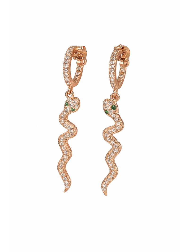 Acquista ora cerchietti serpente rose gold su elefantebianco.jewelry