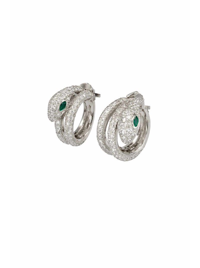 Acquista ora cerchietto doppio filo serpente su elefantebianco.jewelry