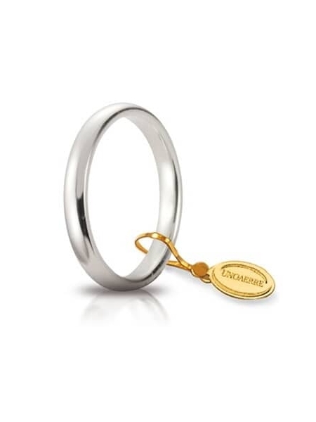 Acquista ora fede comoda oro bianco 18kt su elefantebianco.jewelry