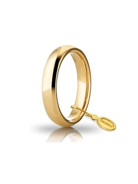 Acquista ora fede comoda oro giallo 18kt ( 4 mm ) su elefantebianco.jewelry