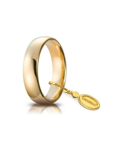Acquista ora fede comoda oro giallo 18kt ( 5 mm ) su elefantebianco.jewelry