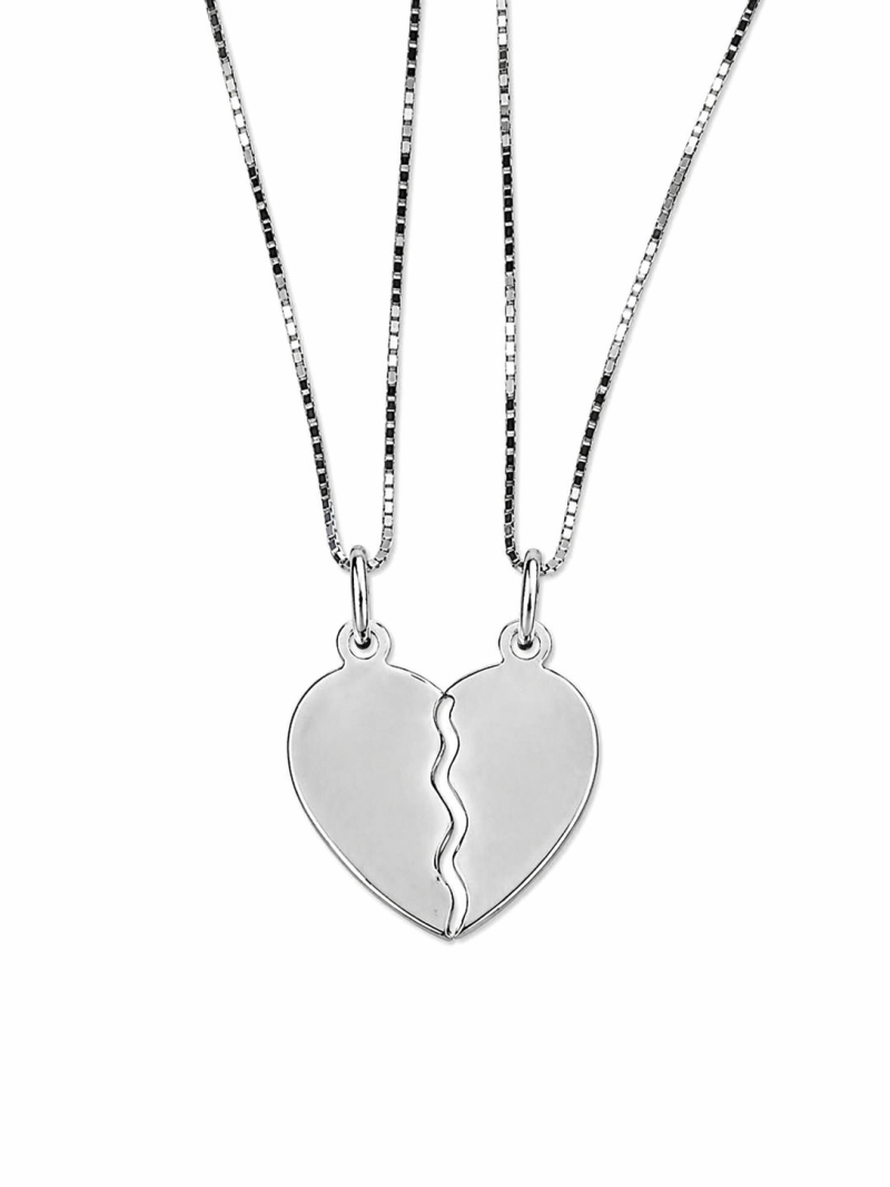 Acquista ora collana coppia cuore su elefantebianco.jewelry