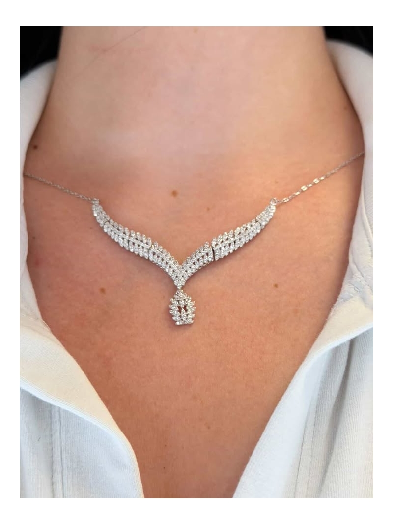 Acquista ora collana corona di luce su elefantebianco.jewelry