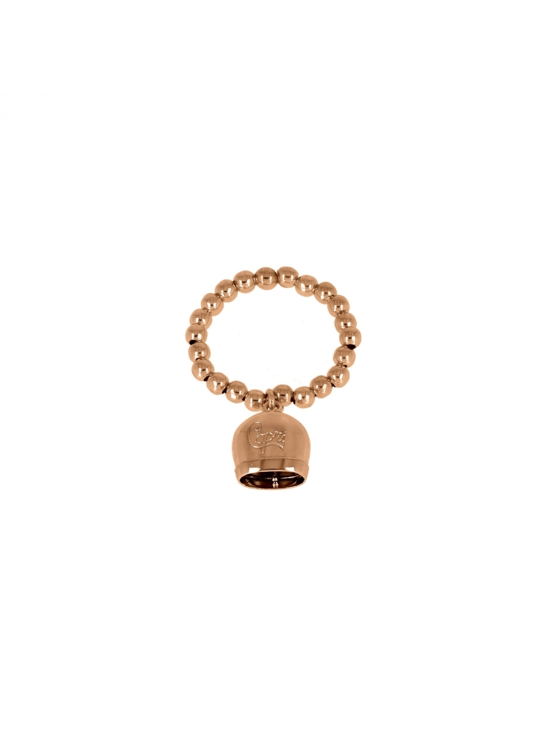 Acquista ora anello elastico campanella capri su elefantebianco.jewelry