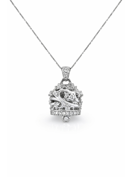Acquista ora collana campanella ricamata capri su elefantebianco.jewelry