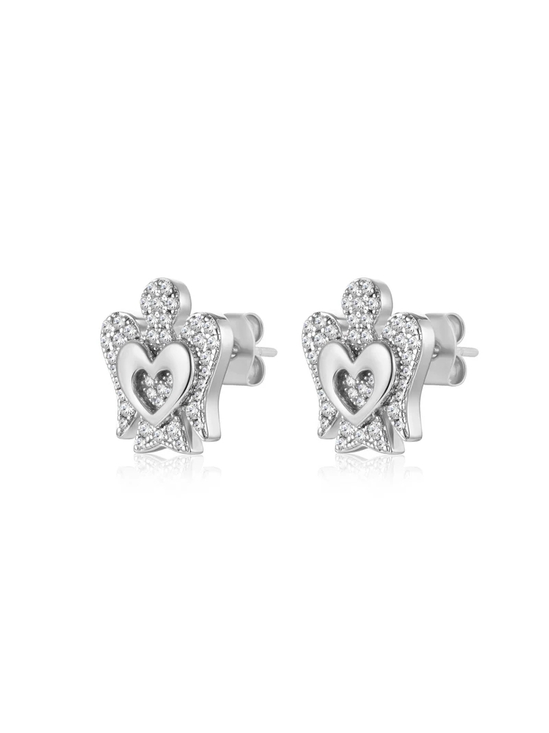Acquista ora orecchino angelo con cuore su elefantebianco.jewelry