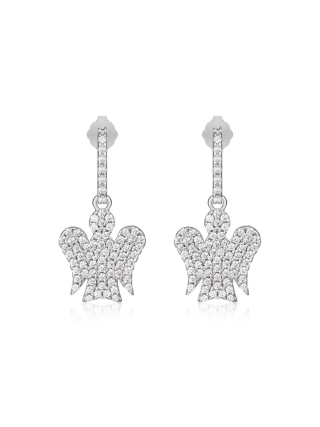 Acquista ora orecchini angeli pendenti su elefantebianco.jewelry
