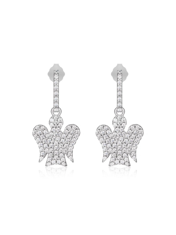 Acquista ora orecchini angeli pendenti su elefantebianco.jewelry