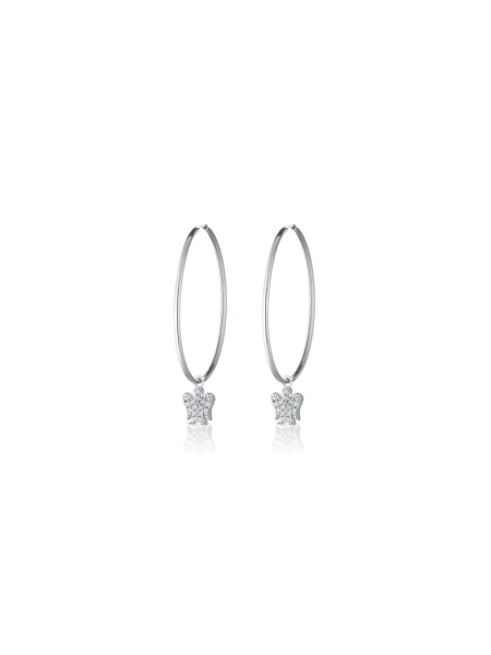 Acquista ora cerchi con angelo pendente su elefantebianco.jewelry