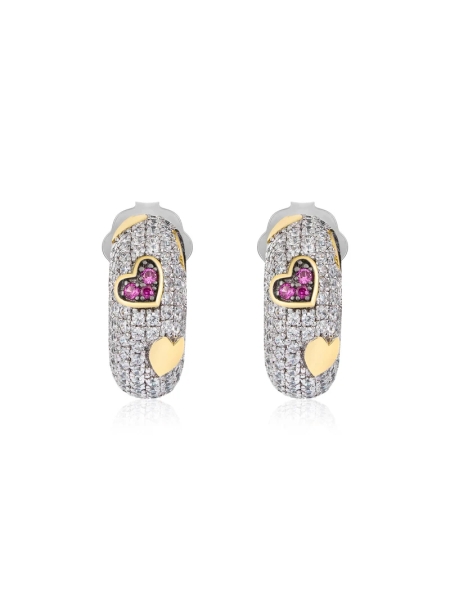 Acquista ora cerchietti con Cuori e Zirconi su elefantebianco.jewelry 2
