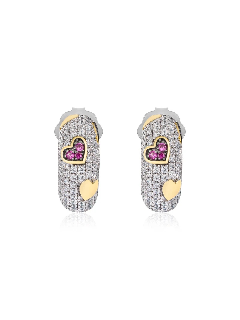 Acquista ora cerchietti con Cuori e Zirconi su elefantebianco.jewelry