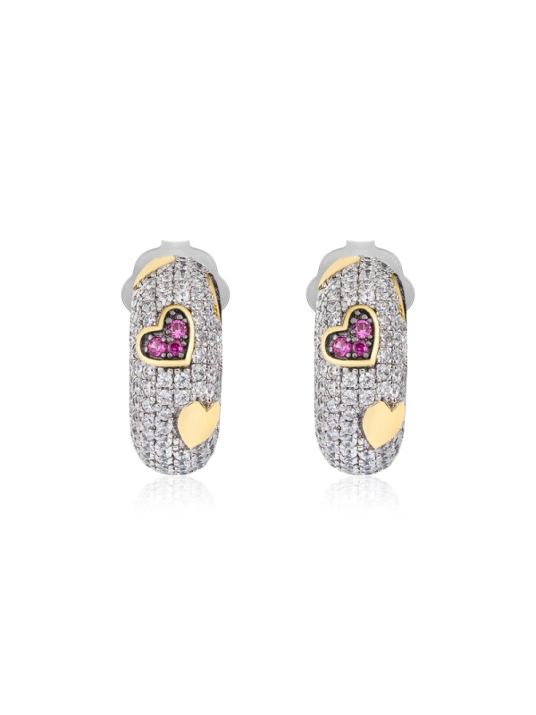 Acquista ora cerchietti con Cuori e Zirconi su elefantebianco.jewelry