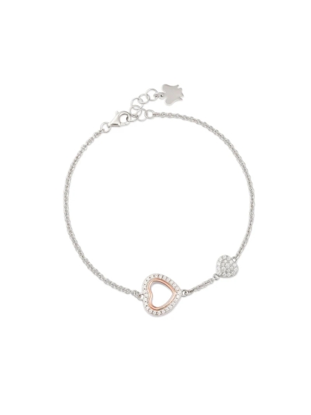 Acquista ora Bracciale trilogia con cuore traforato su elefantebianco.jewelry