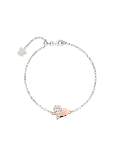 Acquista ora Bracciale con cuore e ala su elefantebianco.jewelry