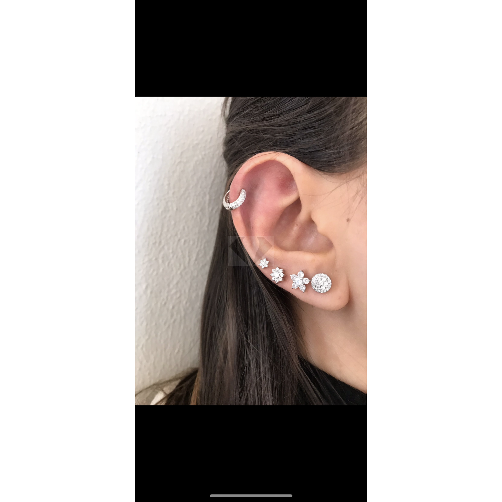 Acquista ora orecchini circle in argento 925% su elefantebianco.jewelry