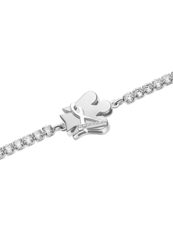 Acquista ora Bracciale tennis Alfabeto su elefantebianco.jewelry