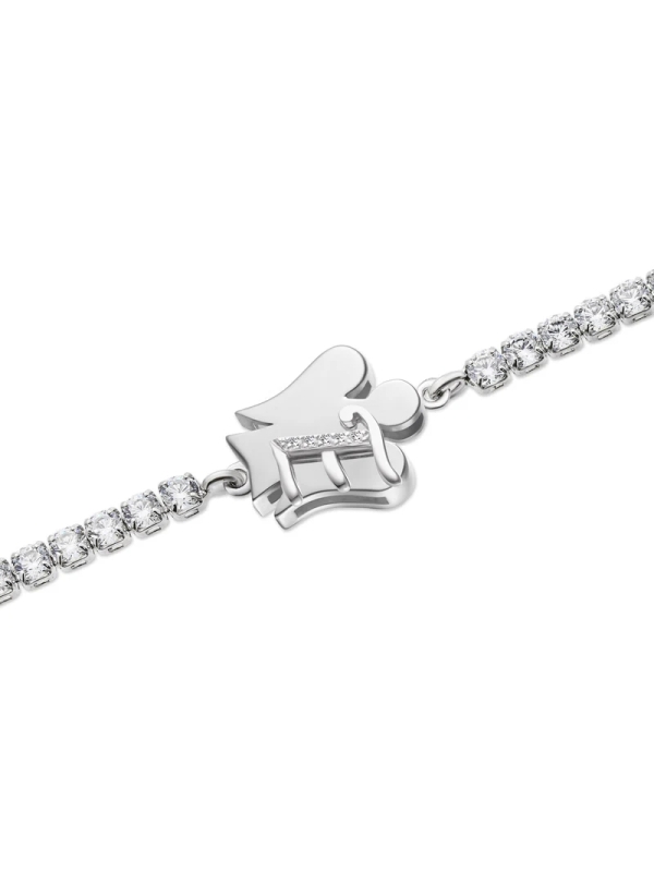 Acquista ora Bracciale tennis Alfabeto su elefantebianco.jewelry