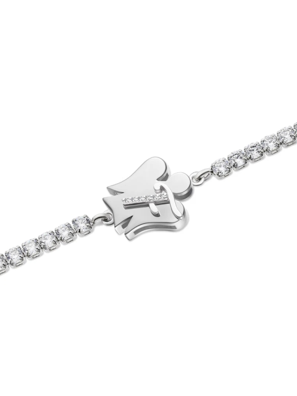 Acquista ora Bracciale tennis Alfabeto su elefantebianco.jewelry