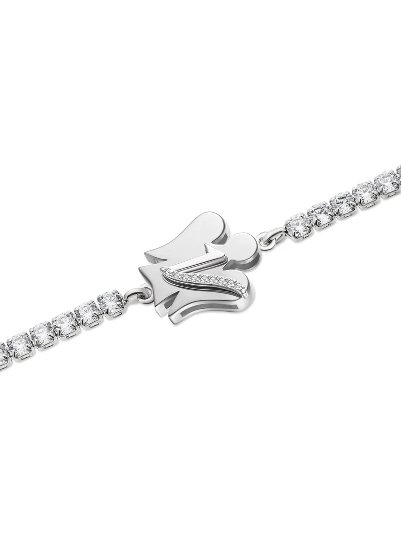 Acquista ora Bracciale tennis Alfabeto su elefantebianco.jewelry