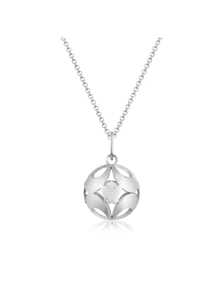 Acquista ora collana Chiama Angeli con Mezzelune ed angelo su elefantebianco.jewelry