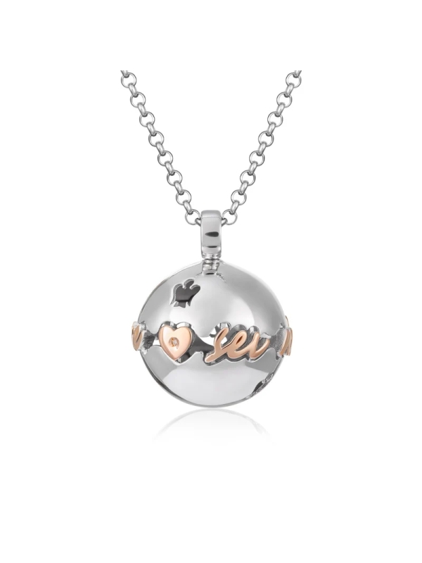 Acquista ora Chiama Angeli con diamante "Sei nel mio cuore" su elefantebianco.jewelry