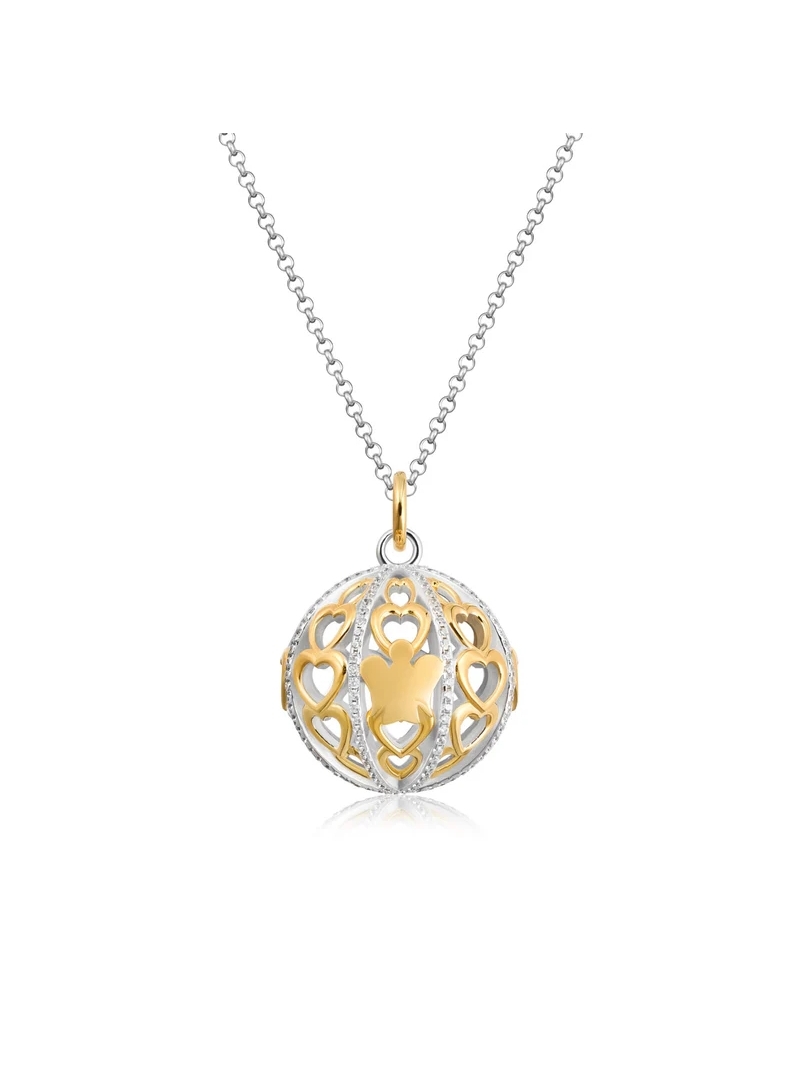 Acquista ora collana Chiama Angeli dorato cuori e zirconi su elefantebianco.jewelry