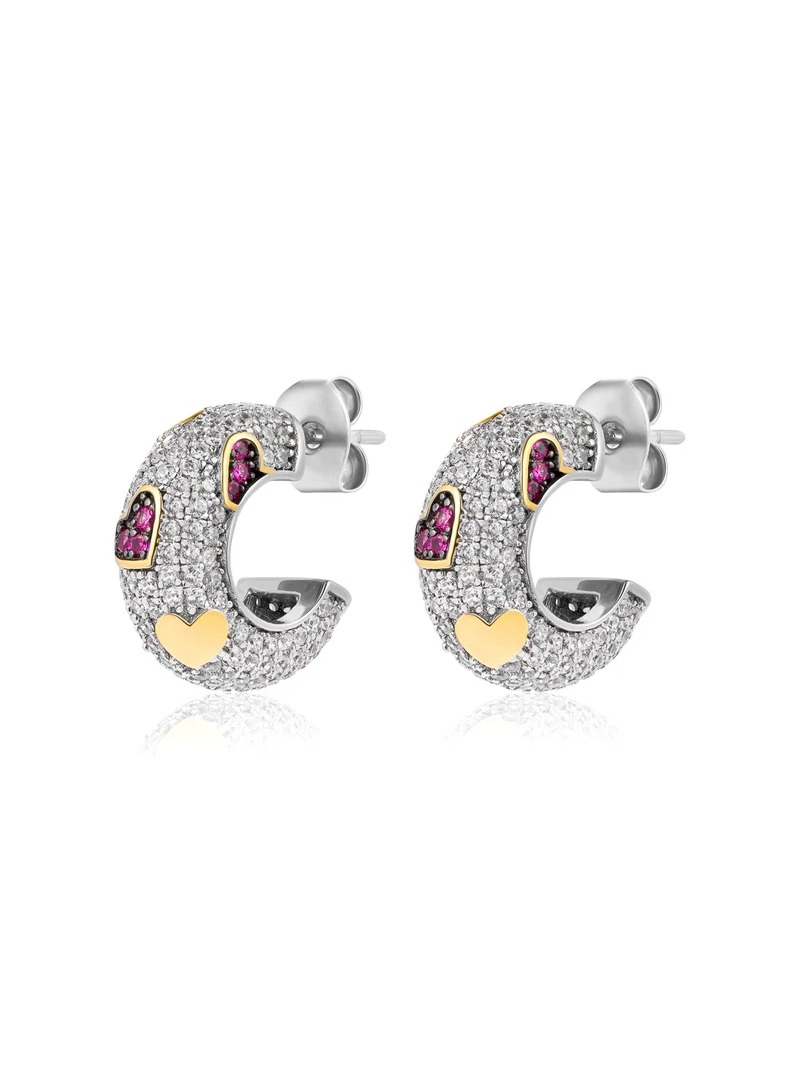 Acquista ora cerchietti con Cuori e Zirconi su elefantebianco.jewelry