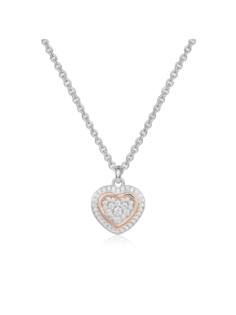Acquista ora Collana trilogia con ciondolo cuore su elefantebianco.jewelry