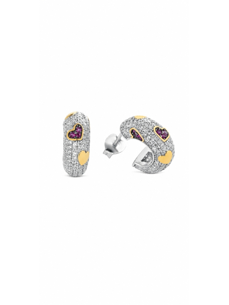 Acquista ora cerchietti con Cuori e Zirconi su elefantebianco.jewelry
