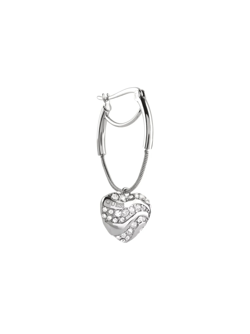 Acquista ora cerchi irregolari cuore bombato zirconato su elefantebianco.jewelry