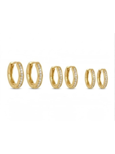 Acquista ora cerchietti con zirconi bianchi base gold su elefantebianco.jewelry