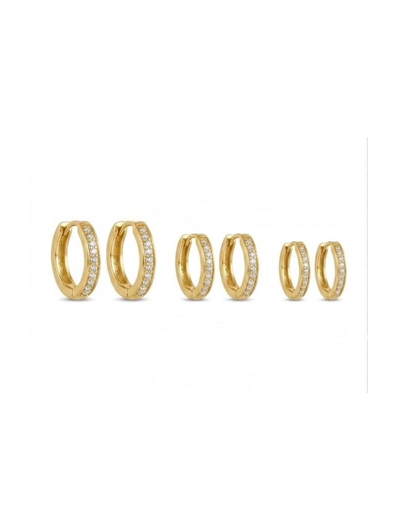 Acquista ora cerchietti con zirconi bianchi base gold su elefantebianco.jewelry