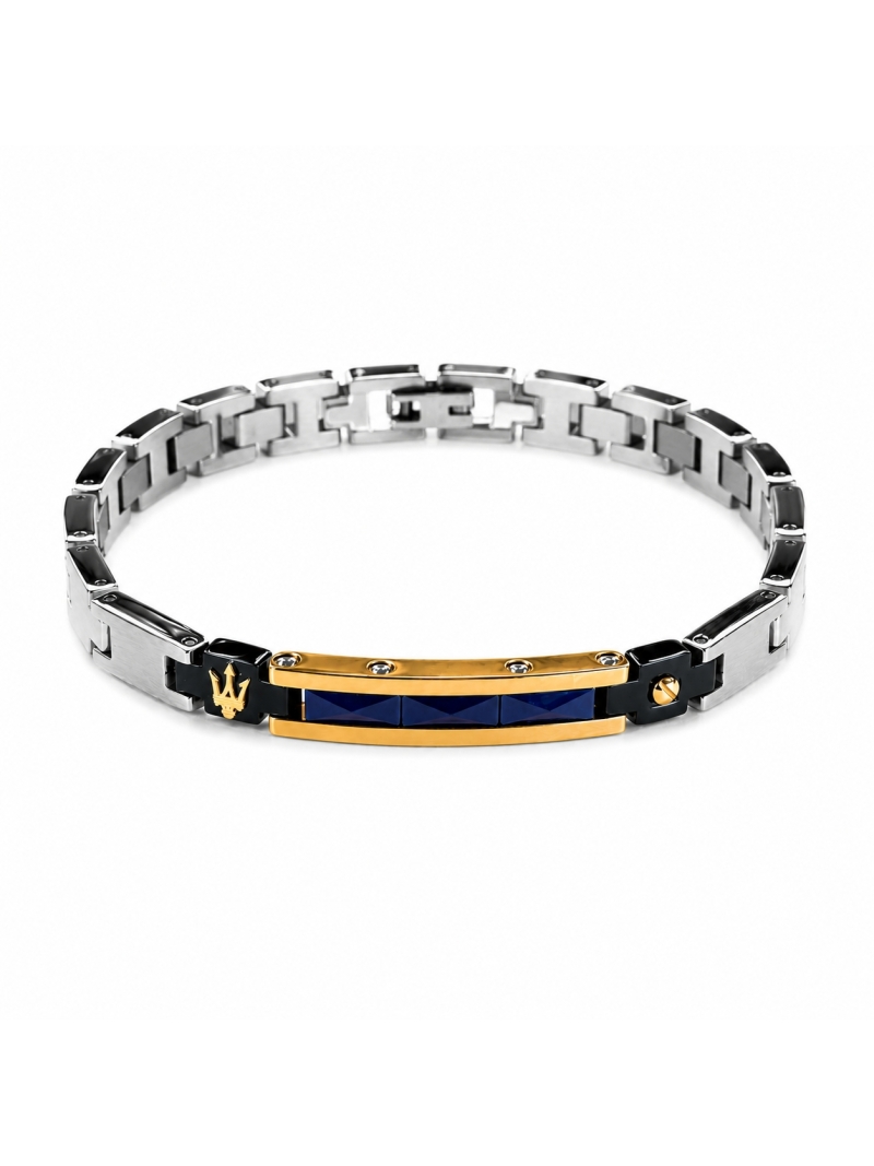 Acquista ora bracciale maserati ceramic blu e rose gold su elefantebianco.jewelry